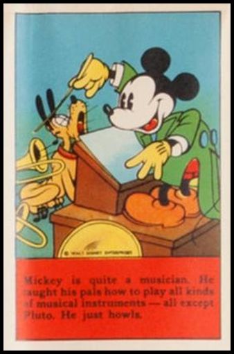 Mickey Is Quite A Musician